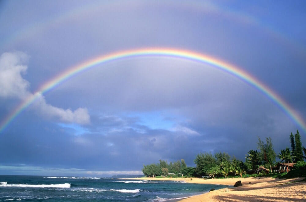 double Kauai rainbow