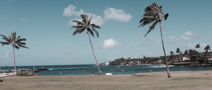 This photo of Kukuiula Bay on Kauai was taken in May 2015.