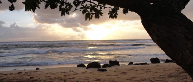 Kauai Sunrise - Nukolii Beach