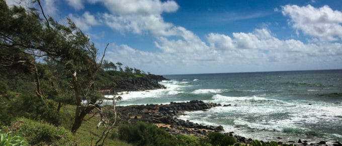 Coastal view from near the Pineapple Dump on Kauai