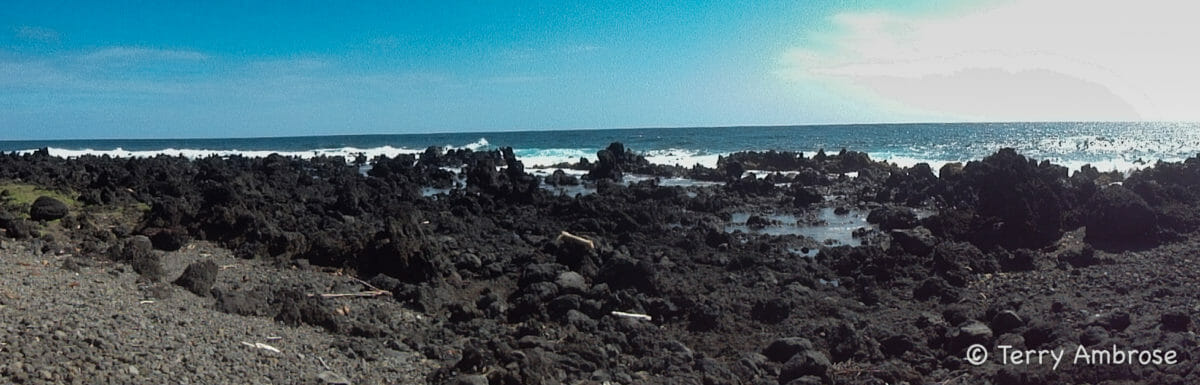 Panorama at Ka‘anae Peninsula