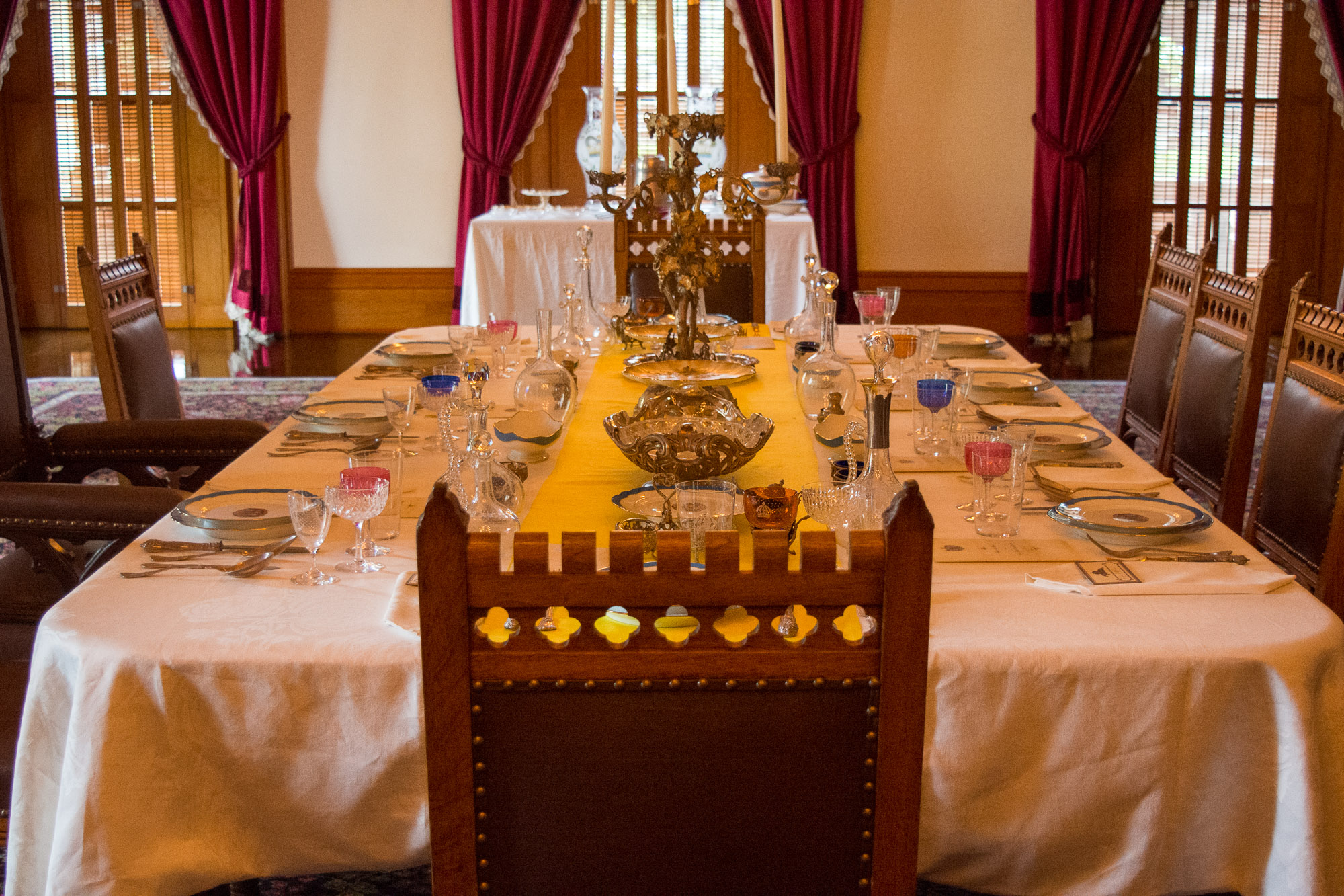 Dining room at ‘Iolani Palace