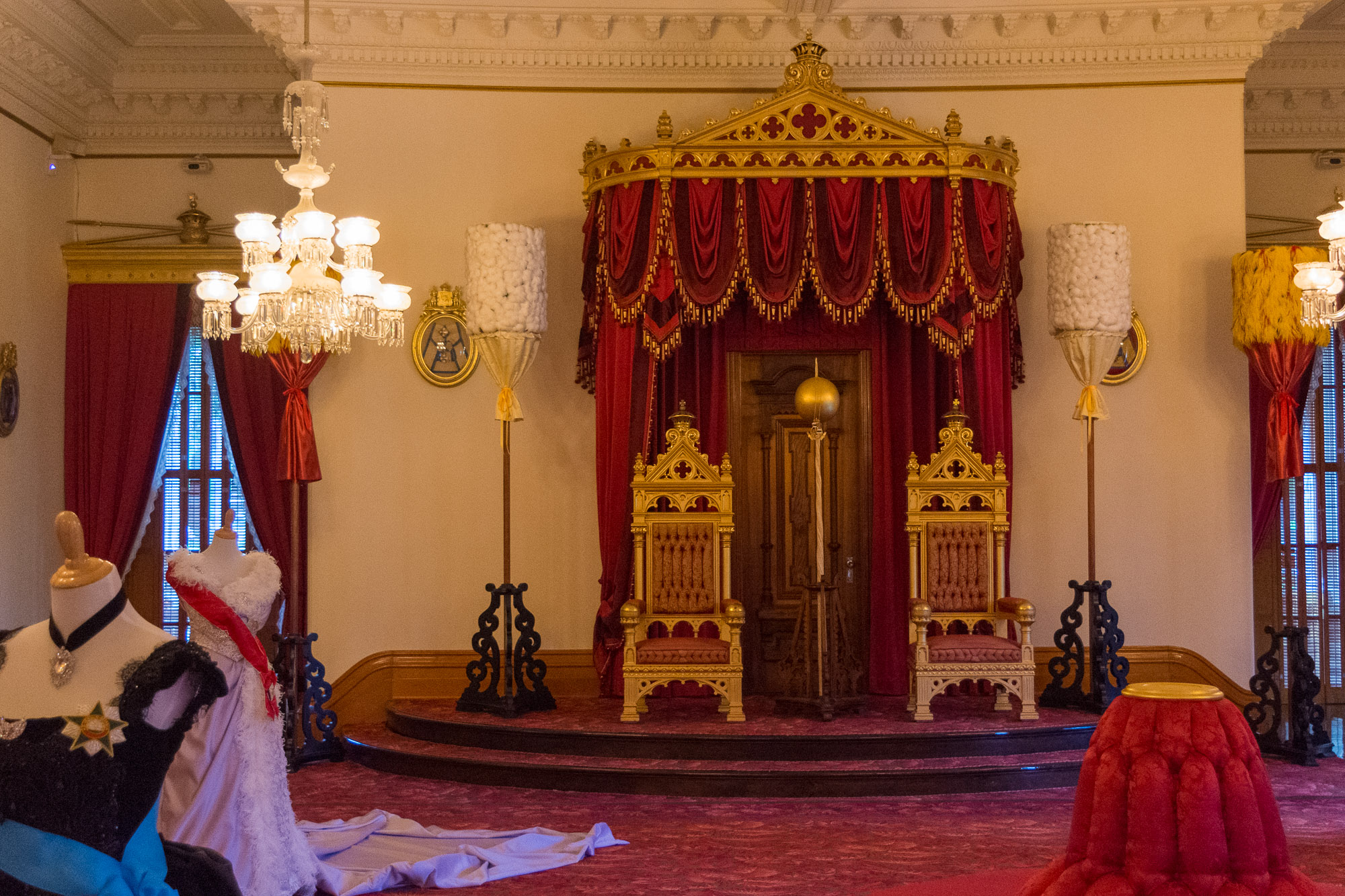 Throne room at ‘Iolani Palace