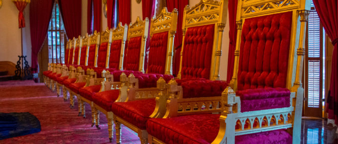 Throne room at ‘Iolani Palace