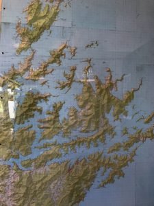 Map of Picton area in New Zealand