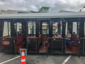 One of the Hawkes Bay Express train cars