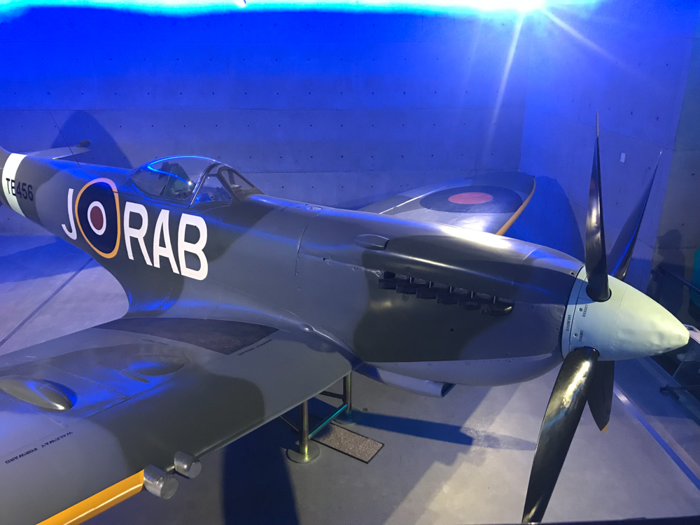 This Spitfire is full-sized