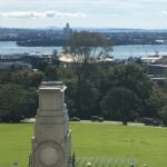 View from war memorial in Sydney