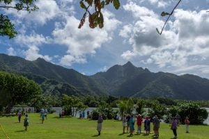 Green hills are everywhere on American Samoa.