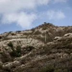 Check out the ridge - it's a line of hikers
