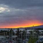Fire on the horizon