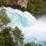 Huka Falls near Lake Taupo, New Zealand