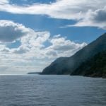 Milford Sound - the Tasman Sea just beyond