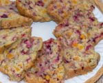 Delicious orange, cranberry, apricot bread is a taste of fall.