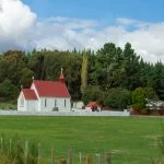 Church in the New Zealand countryside