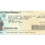 Example Economic Stimulus Check - coronavirus