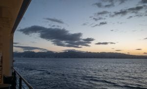 Our first Hawaiian sunrise on the cruise!