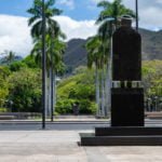 Father Damien watches Eternal Flame
