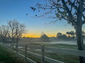 Sunrise near home