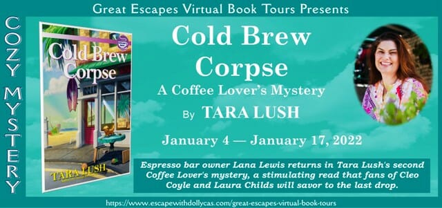 Cold Brew Corpse by Tara Lush tour graphic