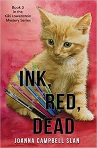 Ink, Red, Dead cover by Joanna Campbell Slan