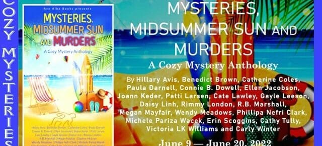 MYSTERIES, MIDSUMMER SUN AND MURDERS tour graphic