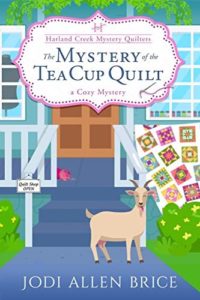 Mystery of the Tea Cup Quilt cover