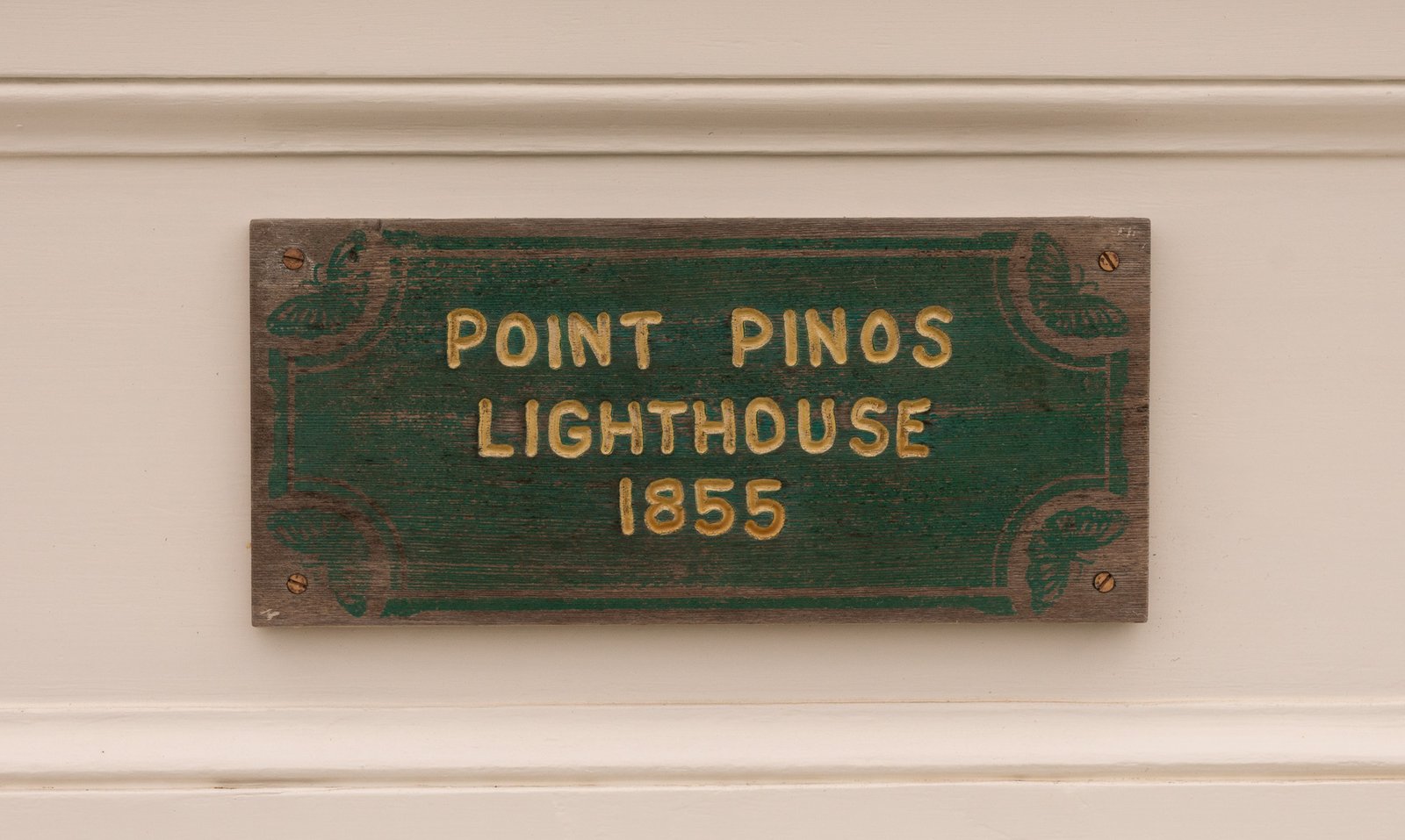 The Point Pinos Lighthouse was built in 1855