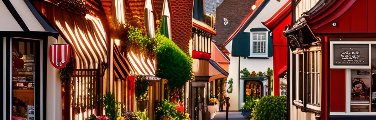 Solvang side streets are amazing.