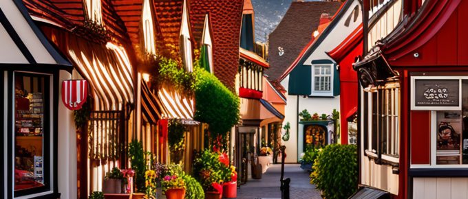Solvang side streets are amazing.