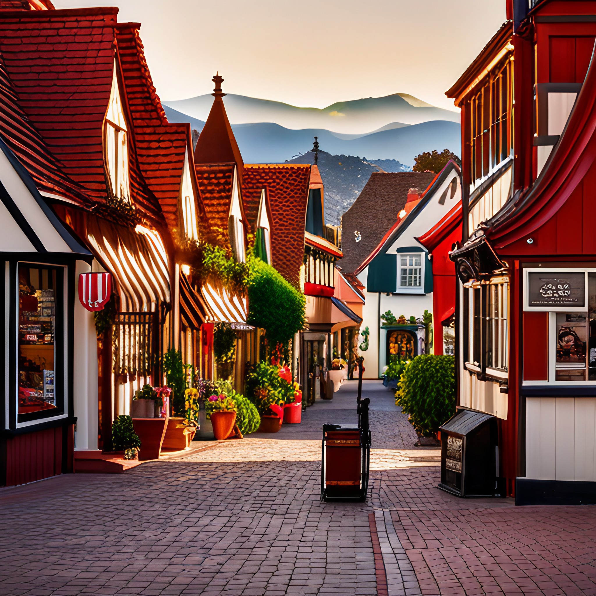 Solvang side streets are amazing!