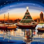 Making holiday traditions - Parade of Lights
