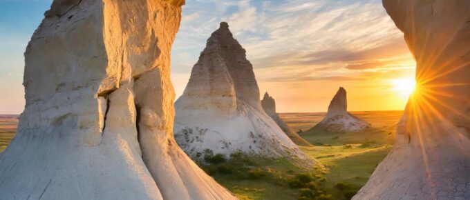 Inspired by Monument Rocks, Kansas