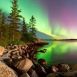 Inspired by Northern LIghts at Minnesotas Boundary Waters Canoe Wilderness