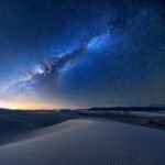 White Sands night sky