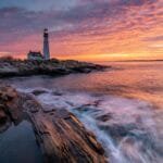Lighthouse Sunrise inspired by the inner lighthouse keeper in all of us