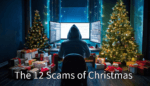 The 12 Scams of Christmas graphic