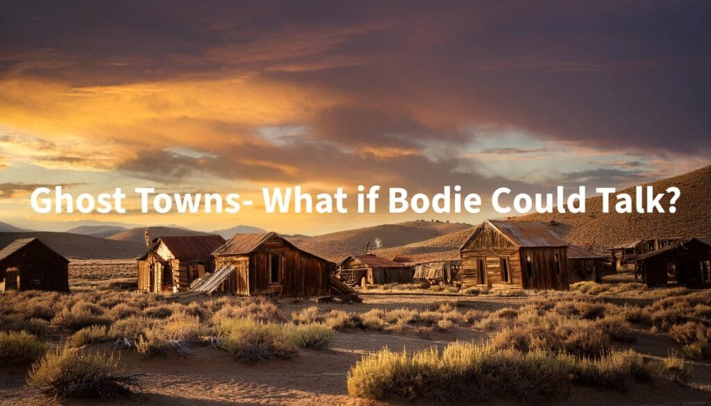 Inspired by the ghost town, Bodie, CA