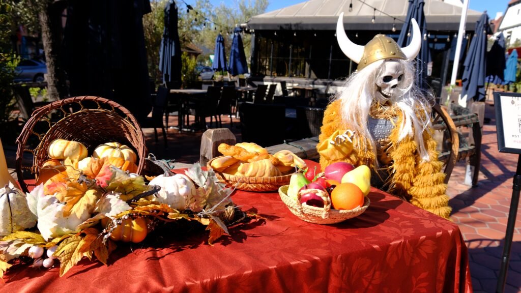 Solvang Scarecrow Contest entry looking great and yummy!