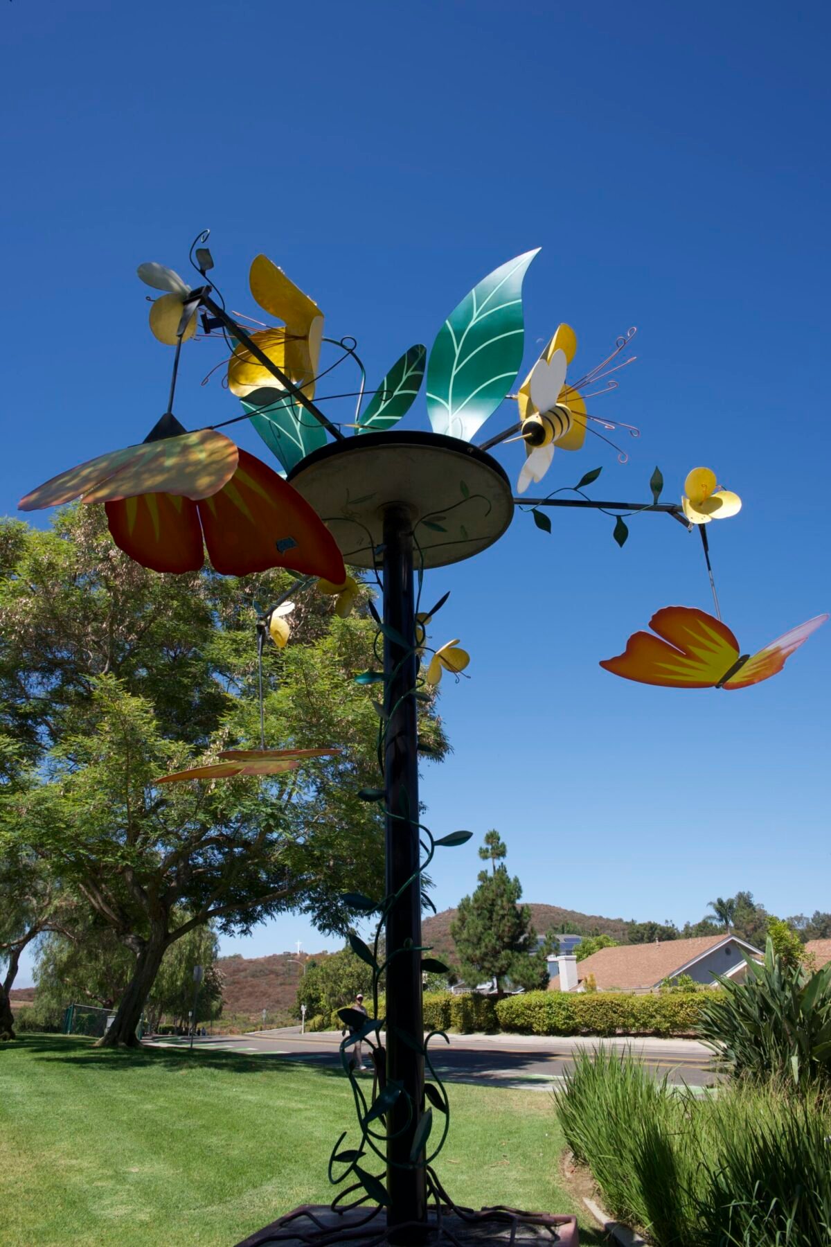 Butterfly Artwork at Shadowridge Park